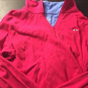 Pink Vineyard Vines cotton shep shirt